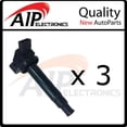 thumbnail image 1 of Set of 3 New Ignition Coil on Plug for 2004  2009 Toyota Camry Highlander Lexus RX400H RX350 RX330 3.3L V6 Built in Japan Models OEM Fit C430 x 3, 1 of 9