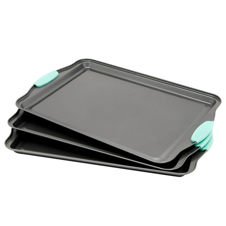 Baking Tray Set, Nonstick Cookie Pan Set Professional Baking Sheet,  Bakeware Rectangular Cake Pan For Oven 3-Pieces - AliExpress