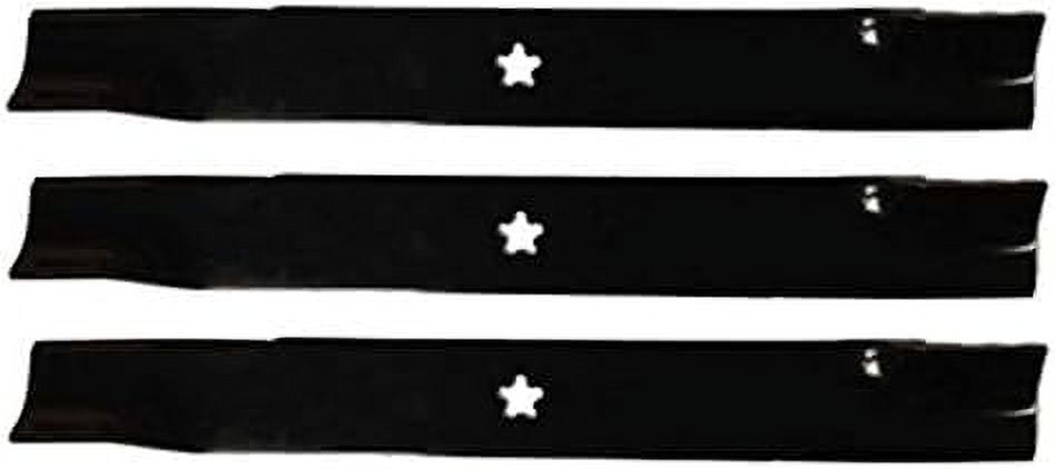 Set Di 3 Stelle In Punta 21x5 Per Decespugliatore - Ricambio Universale (adatto Per Husqvarna 539113312)