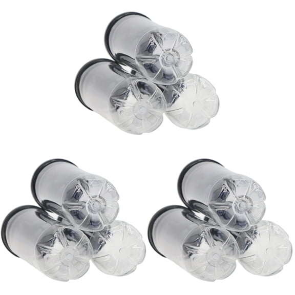 Set of 3 Orange Tennis Balls Storage Machine Cylinder Supply Man