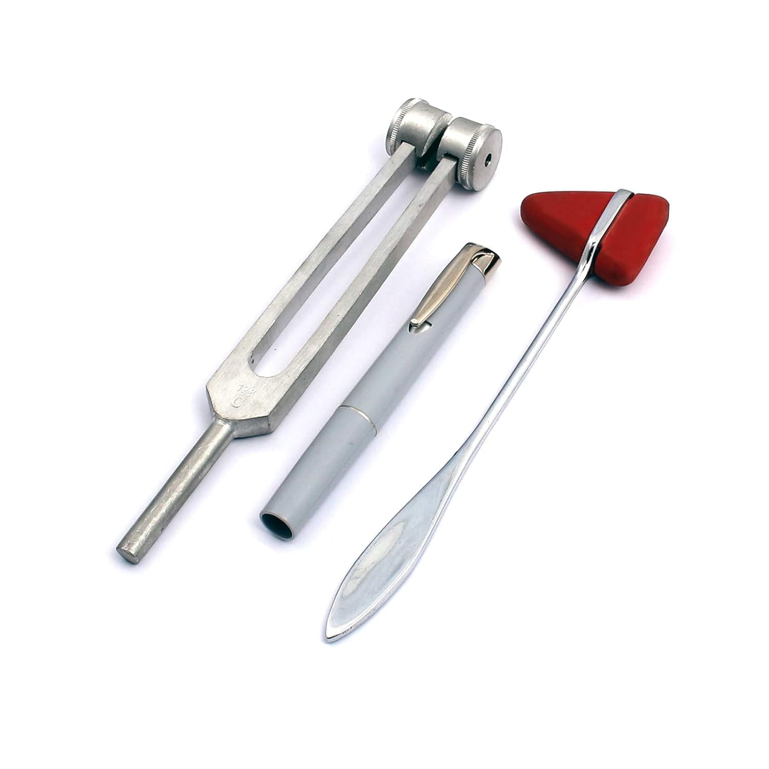 Set of 3 PCS Reflex Percussion Taylor Hammer + PENLIGHT + Tuning Fork C
