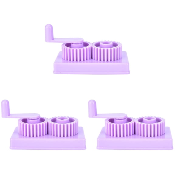 Set of 3 Paper Quilling Machine DIY Craft Tool Crimper Stapler Dimpling Press Indentation Hand Operated Curling Tools Supplies