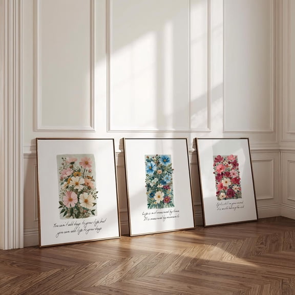 Set of 3 Pink Glam Leopard Fashion Wall Art – Luxury Beauty Preppy Prints, Poster Only