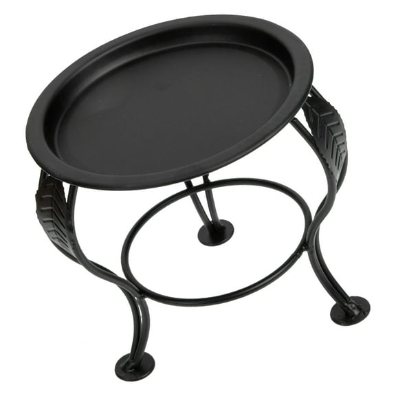 Set of 3 Plant Stand Indoor Tripod Wrought Iron Flower Planter