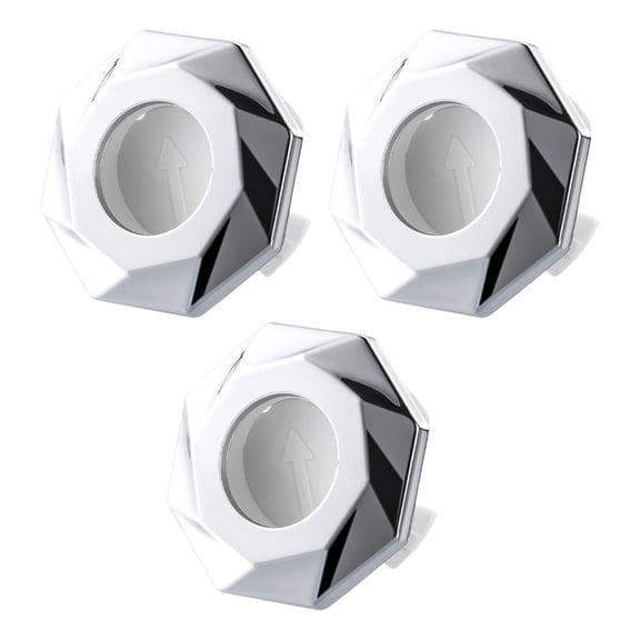 Set of 3 Practical Overflows Covers Set Portable Accessory for Sink Basins In Simple Installation Designs Daily Use