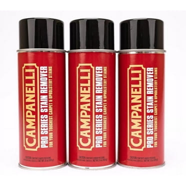 Set of 3 Professional Point & Spray Stain Removers by Campanelli    Foam Carpet Cleaner