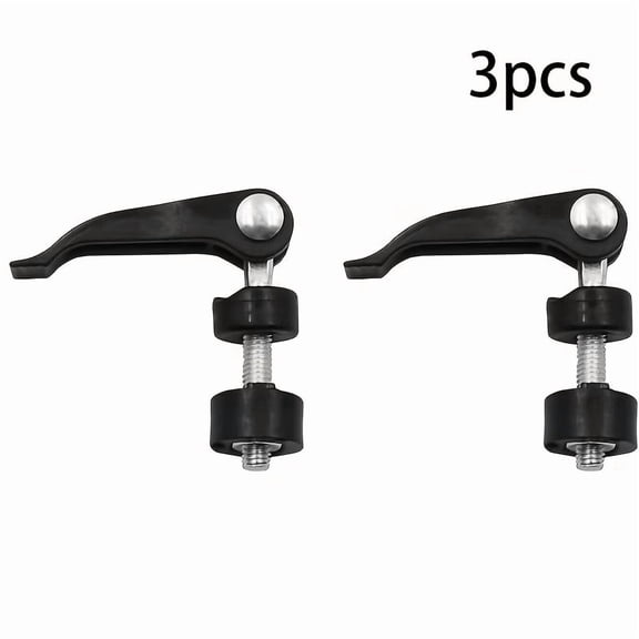 Set of 3 Quick Release Knobs Bolts for Lawnmower Handles - Durable and Easy to Use for Trimmers, Tile Cutters, and Miter Saw Jigs