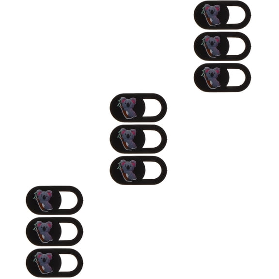 Set of 3 Ramen Tableware Camera Privacy Cover Tablet Worn Out