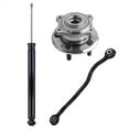 thumbnail image 1 of Set of 3 Rear Left Lower Rearward Control Arm-Wheel Hub Bearing Assembly-Shock Absorber For 2005-2008 Dodge Magnum, 1 of 10