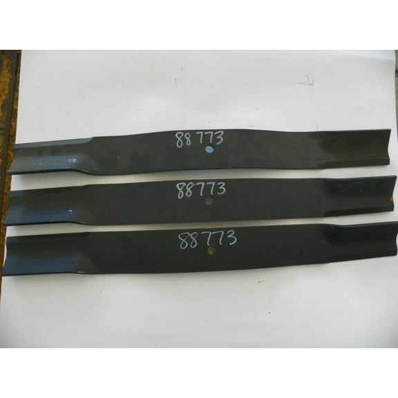 Set of 3 Replacement Blades for Bush 72" Cut Finish Mowers Code 88773