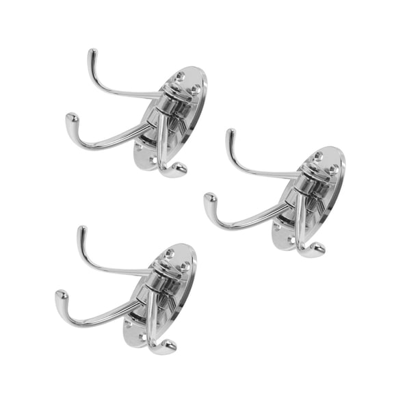 Set of 3 Rings Banner Decoration Wearproof Coat Hook