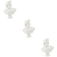 thumbnail image 1 of Set of 3 Roman Statue Sculpture Mythology Art Decor 14.5X11X6CM, 1 of 8