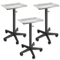 thumbnail image 1 of Set of 3 - Saloniture Aluminum Salon Instrument Tray, Heavy-Duty Metal Rolling Base, 1 of 8