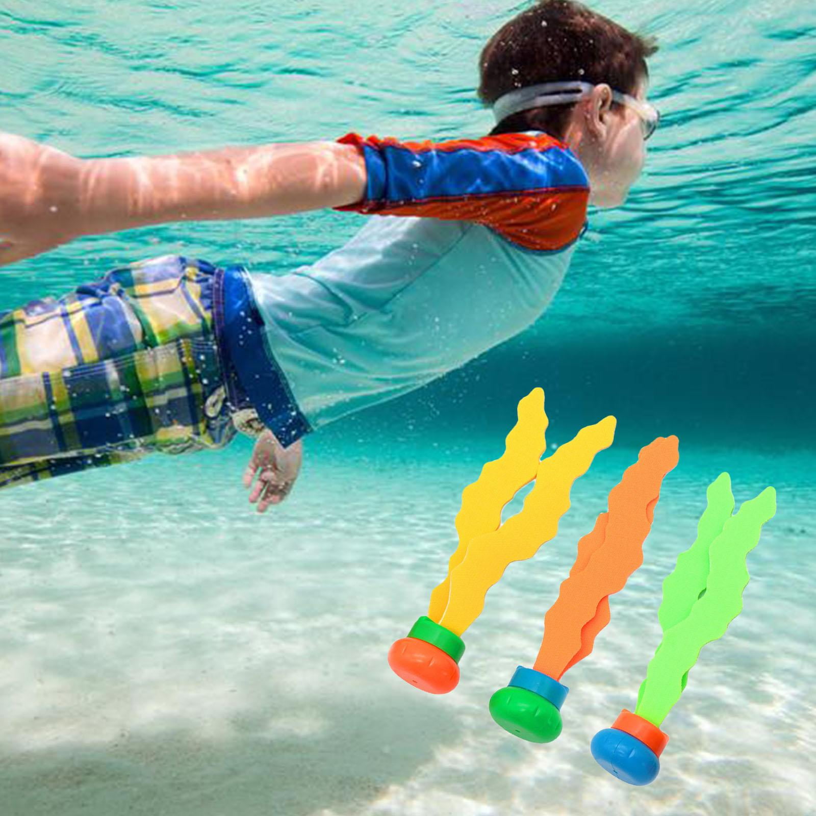 Set of 3 Seaweed toy children kids Plants Diving Toy Outdoor Swimming