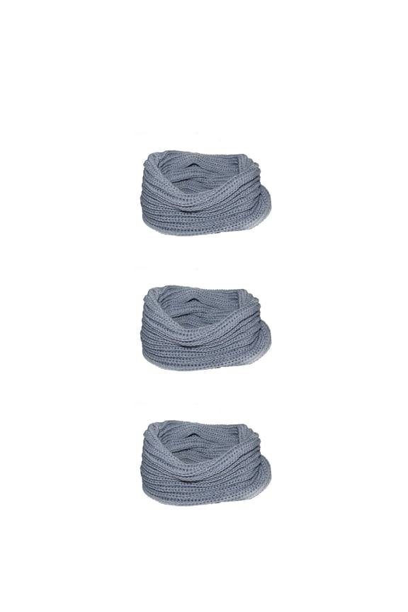 Set of 3 Shawl Wraps for Women Knit Scarf Men's Mens Man Miss