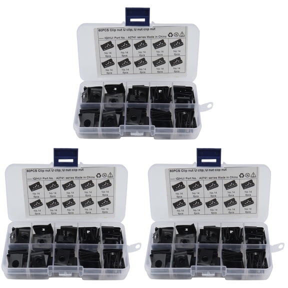 Pack of 3 Spire High Elasticity Fasteners, 13x7CM, Durable Black Straps for Secure Hold