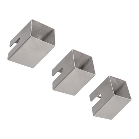 Set of 3 Stainless Steel Grill Spacers Fire Plate Rack Fire Plate Distance