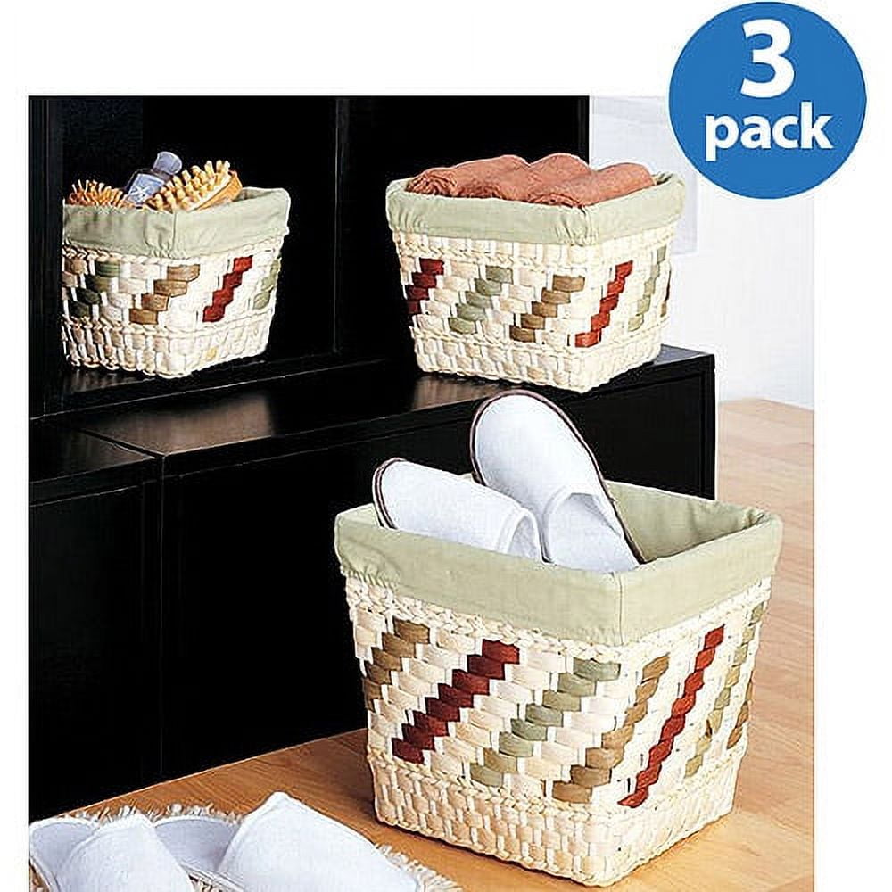 Set of 3 Storage Baskets