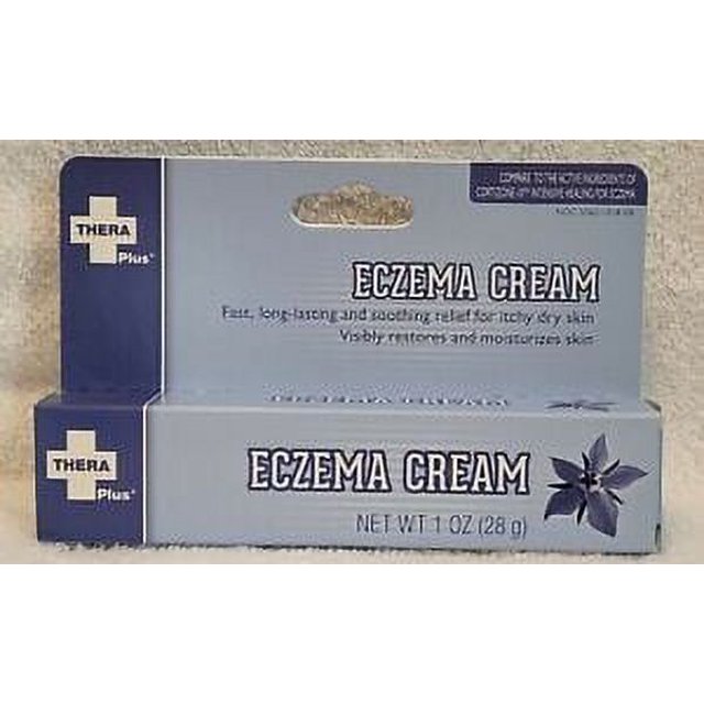 Set of 3 Thera Plus or Assured Eczema Cream, 1oz. Tubes