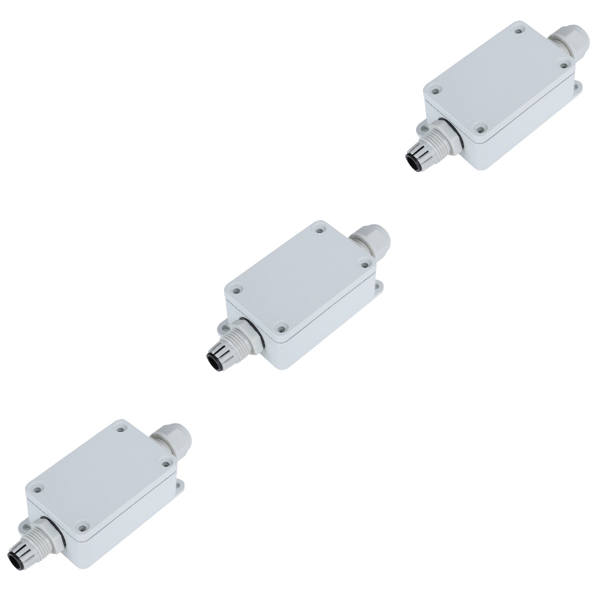 Set of 3 Underground Junction Box Extender Cord Electric Electrical