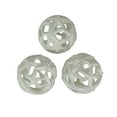 thumbnail image 1 of Fancy That Set of 3 Weathered White Starfish Orbs - Ideal for Beach décor or Centerpieces - White, 1 of 7
