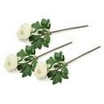 thumbnail image 1 of Set of 3 White Decorative Centerpiece Flowers, 27", 1 of 6