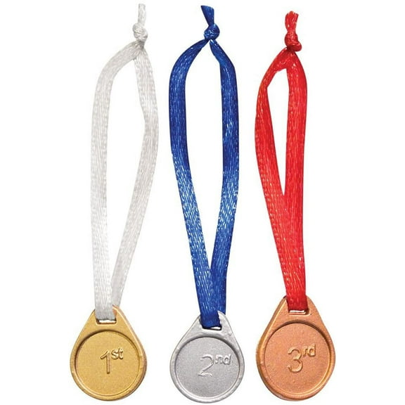 Set of 3 Winners Medals for WWE & AEW Wrestling Action Figures