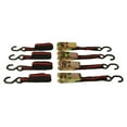 thumbnail image 1 of Set of 4 1" x 10' RATCHET TIE DOWN STRAPS Ratcheting Tow Straps ATV Motorcycle, 1 of 2