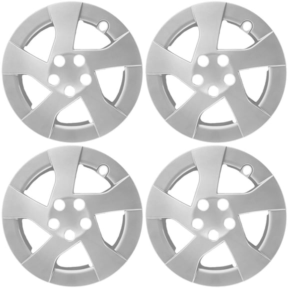 Set of 4 15" Wheel Covers Hub Caps Full Rim Skins Hubs for 2010 11 2012 Toyota P