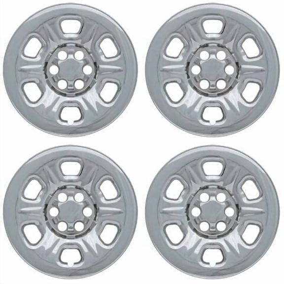 Set of 4 16 inch Chrome ABS Wheel Covers Compatible with 2005-2016 Nissan Pathfinder Rims