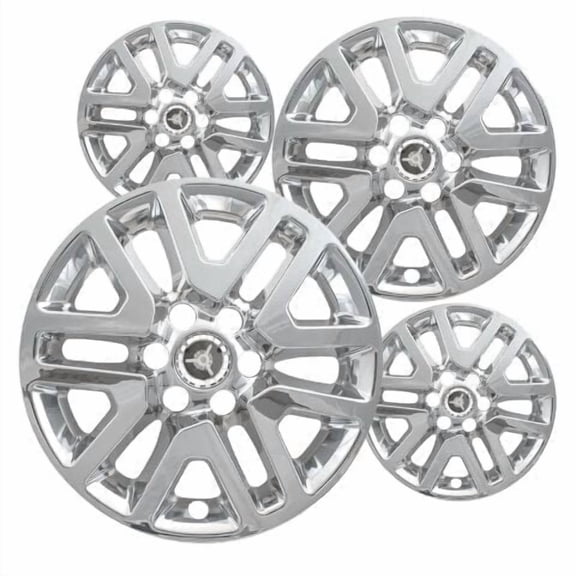 Set of 4 16 inch Chrome ABS Wheel Covers Compatible with 2011-2021 Nissan Frontier Desert Runner PRO-4X S SL SV Rims