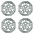 thumbnail image 1 of Set of 4 16 inch Chrome ABS Wheel Covers Compatible with 2014-2016 Jeep Compass Rims, 1 of 2