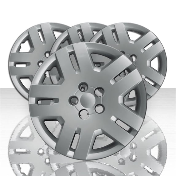 Set of 4 17" 5 Split Spoke Wheel Covers for 2011-2014 Dodge Avenger - Silver