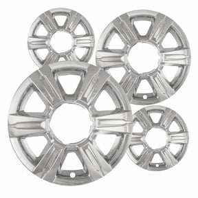Set of 4 17 inch Chrome ABS Wheel Covers Compatible with 2014-2017 GMC Terrain SL SLE Rims