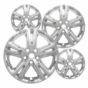 Set of 4 17 inch Chrome ABS Wheel Covers Compatible with 2018-2024 GMC Terrain SL SLE Rims