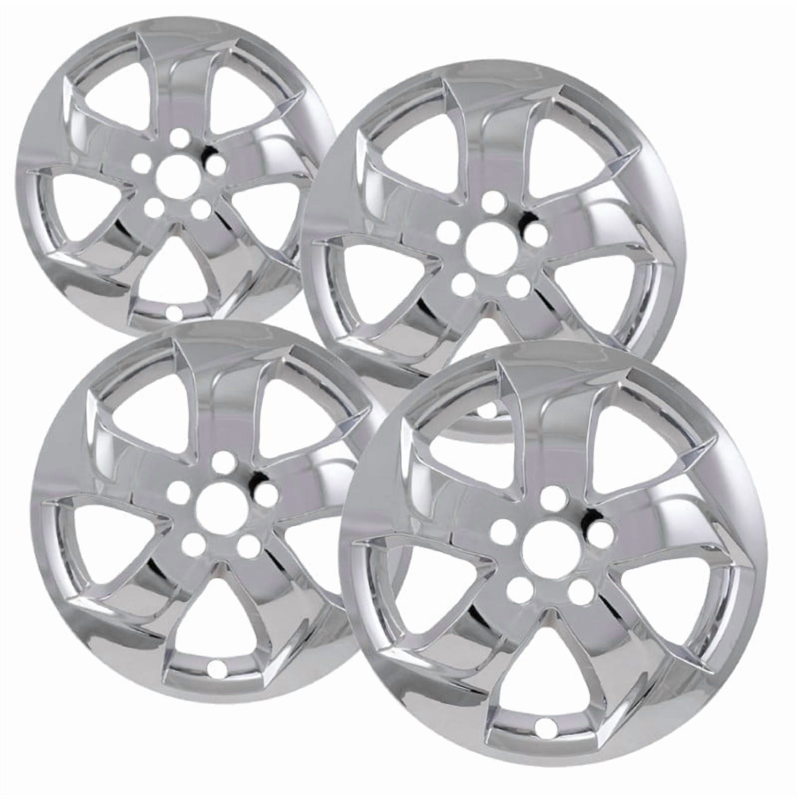 Set of 4 17 inch Chrome ABS Wheel Skins Compatible with 2016 - 2022 ...