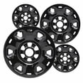 thumbnail image 1 of Set of 4 17 inch Gloss Black ABS Wheel Covers Compatible with 2023 Nissan TITAN XD Rims, 1 of 2