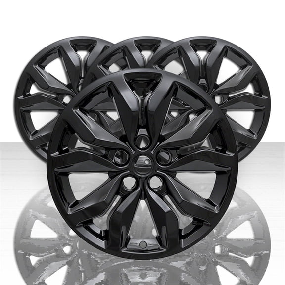 Set of 4 18" 10 Spoke Wheel Skins for 2016-2019 Chevy Impala - Gloss Black