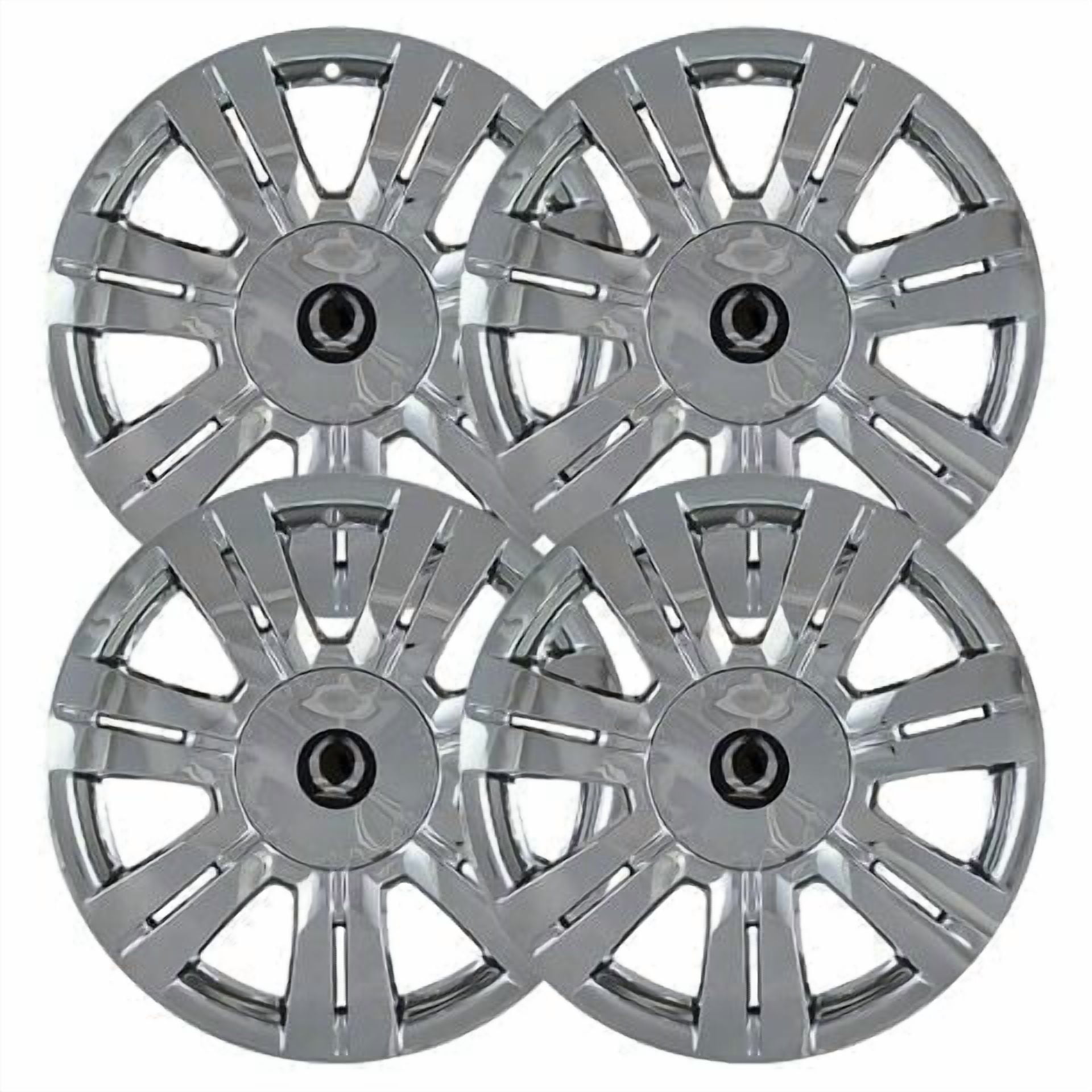 Set of 4 18 inch Chrome Wheel Skins Covers compatible with 10-16 ...