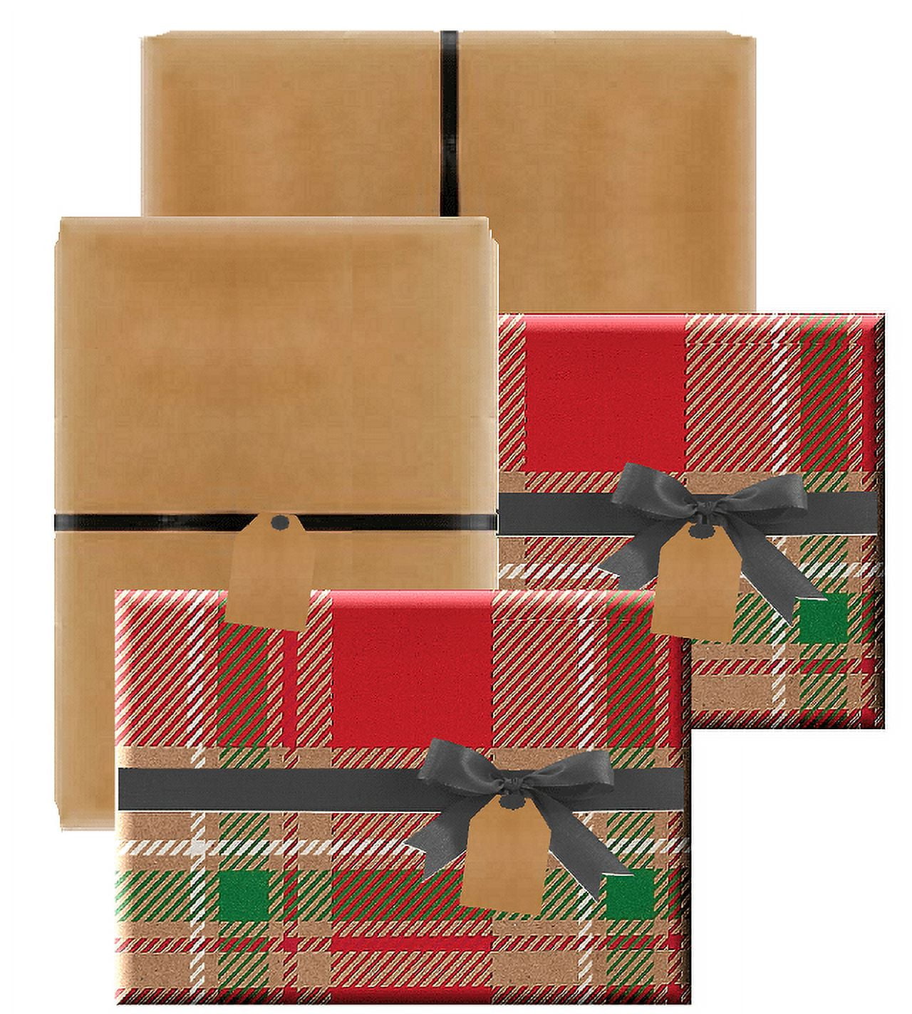  4 Rolls Assorted Premium Gift Wrapping Tissue Paper