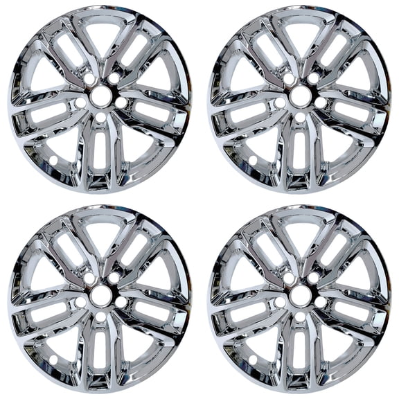 Set of 4 20" 10 Spoke Wheel Skins for 2021-2025 Dodge Durango GT - Chrome
