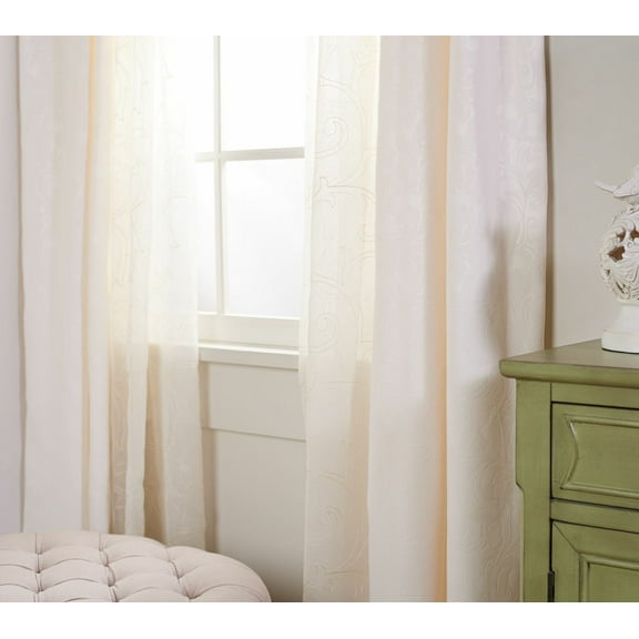 Set of (4) 38" x 108" Window Panels by Valerie in Taupe