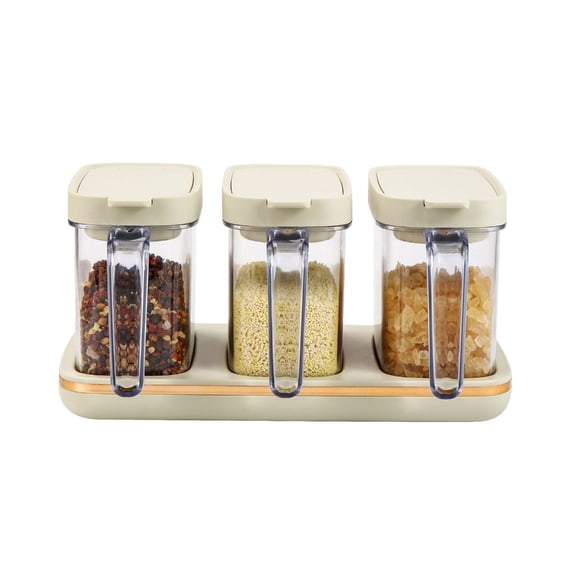 Set of 4 480ml Seasoning Bottles Constructed of Consumable Polystyrene Highlighting Smooth Interior for Easy Cleansing