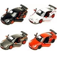 thumbnail image 1 of Set of 4: 5" Kinsmart 2010 Porsche 911 GT3 RS Diecast Toy Model 1:36 Pull Action, 1 of 5