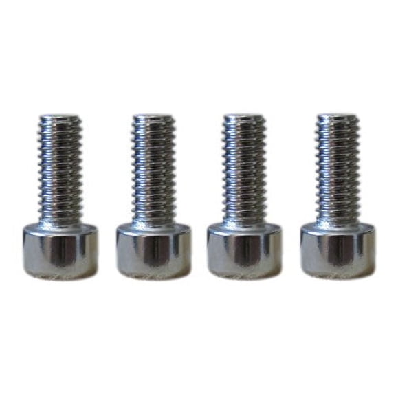 Set of 4 5mm M5 Bicycle Water Bottle - Rear Rack Mount Screws -