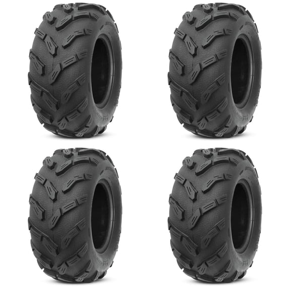 Set of 4 ATV QUADBOSS Tires (QBT671 25x10-12 Front/Rear)