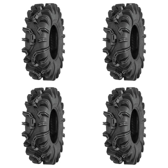 Set of 4 ATV QUADBOSS Tires (QBT673 32x10R-14 Front/Rear)