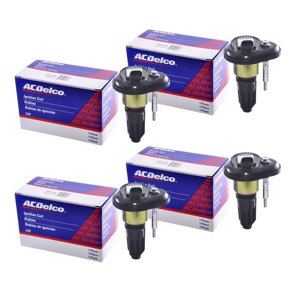 Set of 4 AcDelco Ignition Coil BS-C1395 For Chevrolet GMC Isuzu Hummer 2002-2008