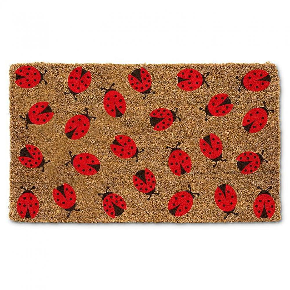 Set of 4 Allover Ladybugs Doormat - Walmart.com