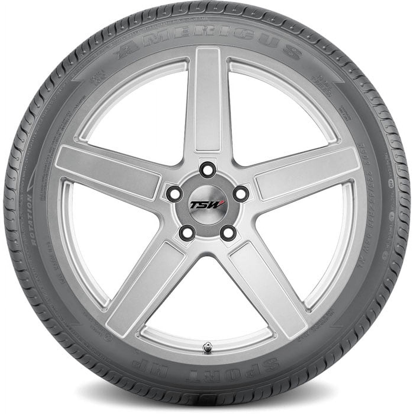 Americus Set of 4 Americus Sport HP 195/55R15 85V Tires Fits: 2007-08 Honda Fit Sport, 1999-2000 Honda Civic Si Simolary simolary.com